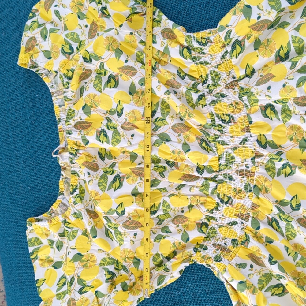 2/$40 - Boden Women's Lemon and Leaf Printed Maxi Dress (US 20/22R) - Picture 6 of 6